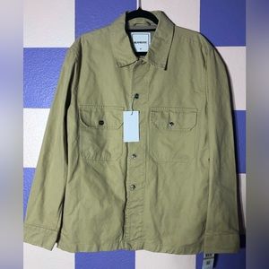 NWT Blank NYC Canvas Collared Button-Up Jacket - Size S